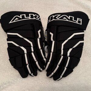 Alkali Hockey Gloves Rpj Quantum 14" black and white